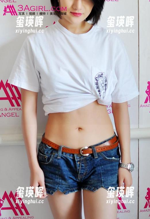 3Agirl - 新鲜出炉，咪宝的黑网迷情图库，感觉随时要掉进去了！