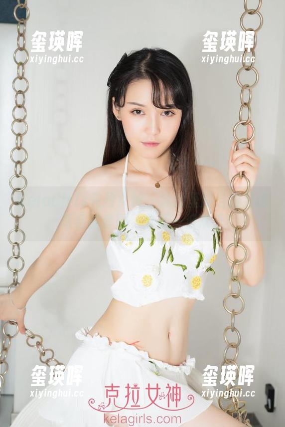 KelaGirls克拉女神 - 泳池里的自由灵魂：菁菁的套图，分享一波欢乐！