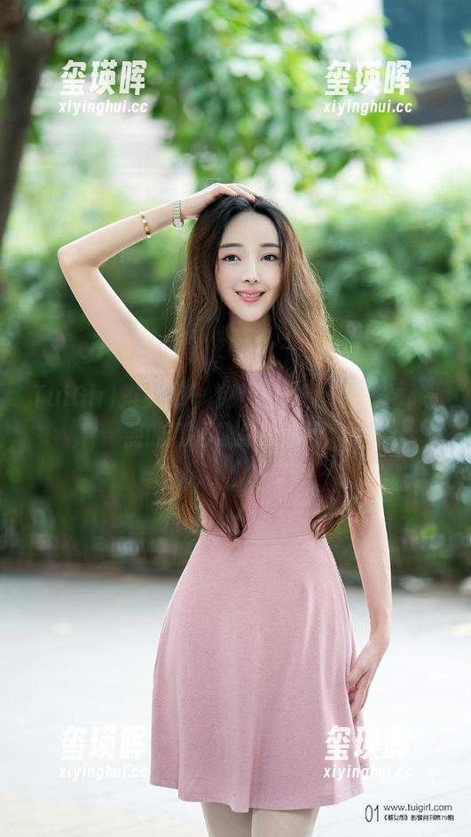 TuiGirl推女郎 - 免费图片上架中，郑瑞熙的红裙让你心动不已