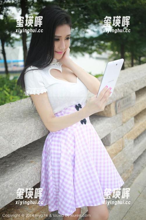 美媛馆 - 李七喜泳衣原图：每个细节都在挑逗我的想象力