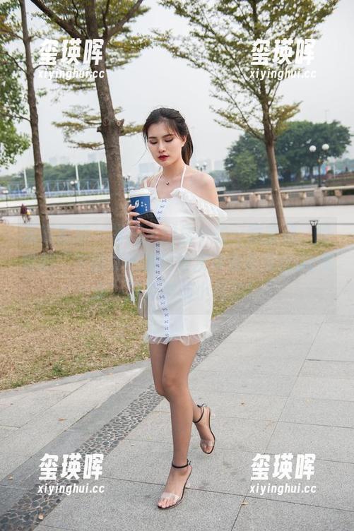 魔镜街拍 - 发现了网盘中的一颗宝藏，婷婷的“午后休闲的包臀灰裙极品薄丝OL美女”简直神仙小姐姐！